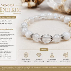 Alternative view of Vòng đá mệnh Kim