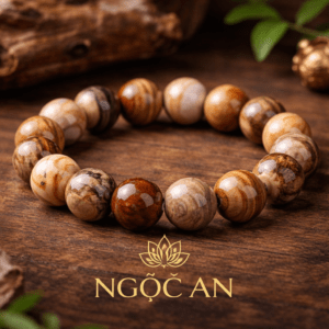 Vòng Gỗ Hóa Thạch Cao Cấp